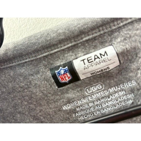 Atlanta Falcons Raglan Pullover Sweatshirt Size large - Picture 5 of 6